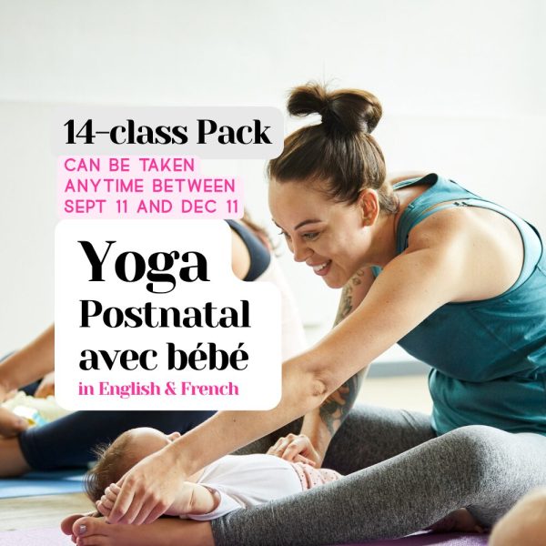 PACK 14 cours | Yoga Postnatal avec Bébé | EN-FR