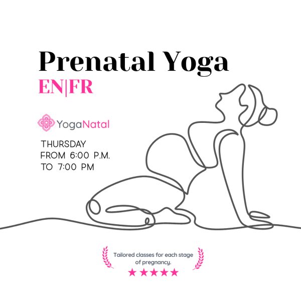 Prenatal Yoga  (cours EN | FR ) 1H
