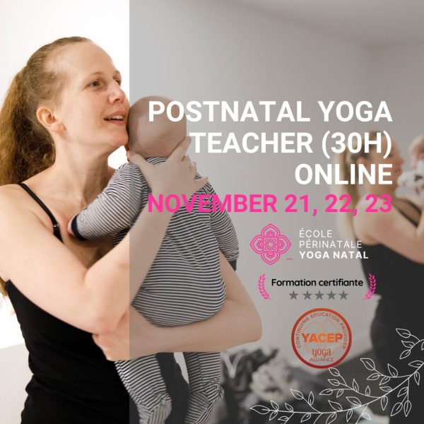 POSTNATAL YOGA TEACHER EN (30H) ONLINE